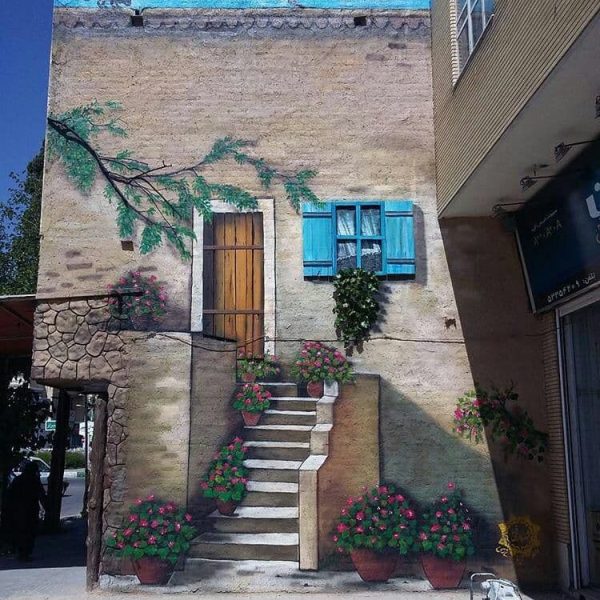 نقاشی دیواری