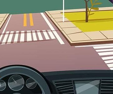 ضوابط خط کشی عابر پیاده