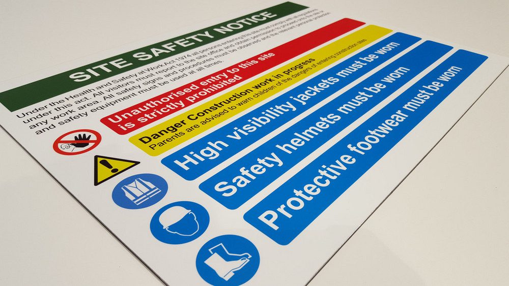 سفارش و خرید انواع تابلو ایمنی از مهر ساین